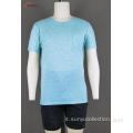 T-shirt da uomo in cotone / poliestere a maniche corte